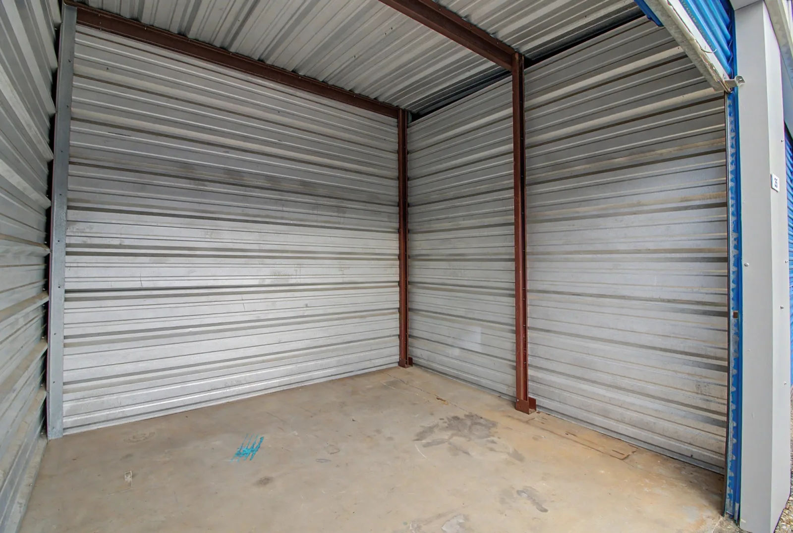 Clean, empty storage unit interior at Safelock Storage Dothan